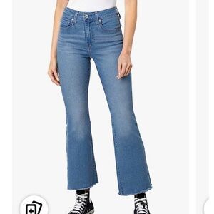 CURVE APPEAL HIGH RISE FLARED DENIM JEANS SIZE 14 NWOT